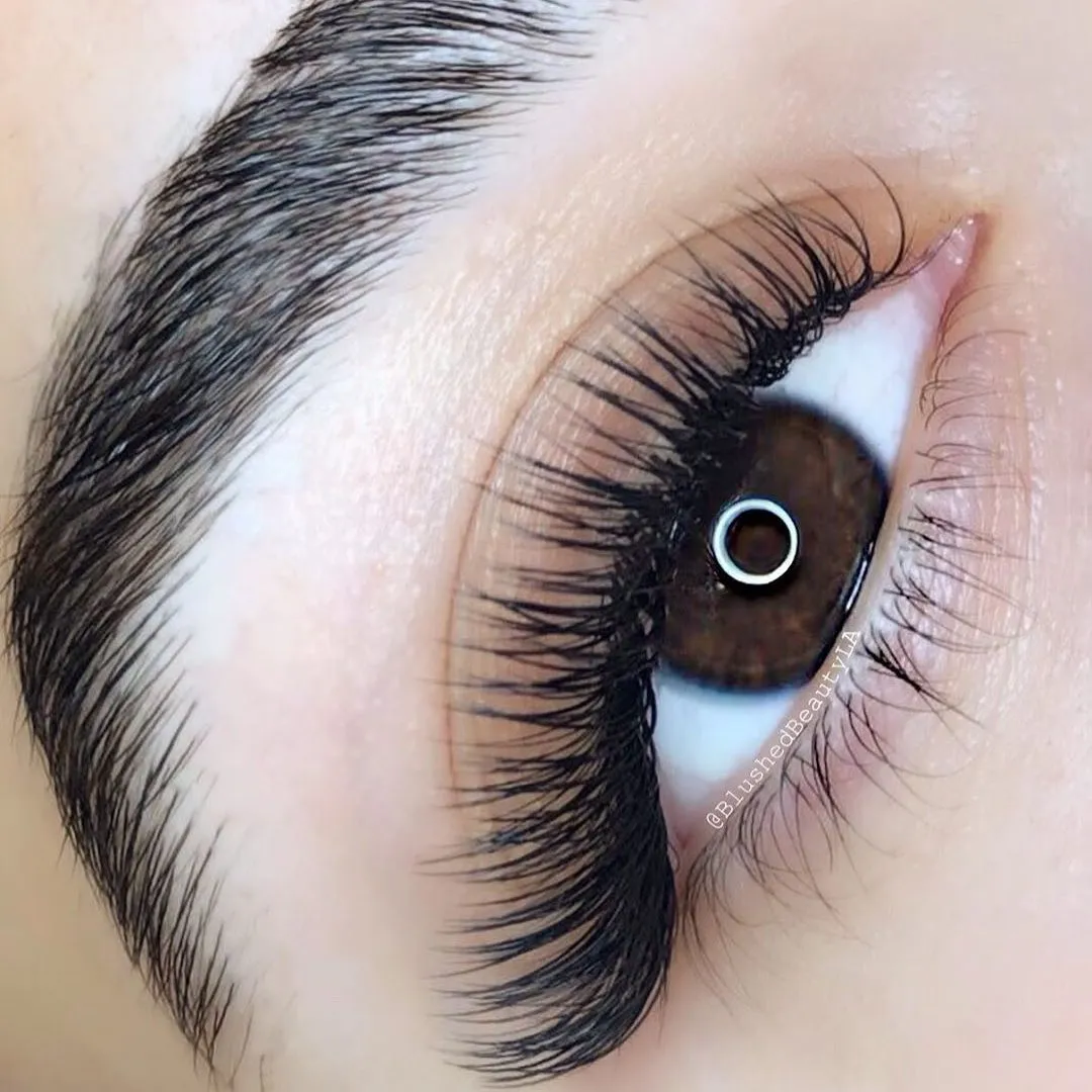 3D effect cluster eyelashes, NATURAL VOLUME