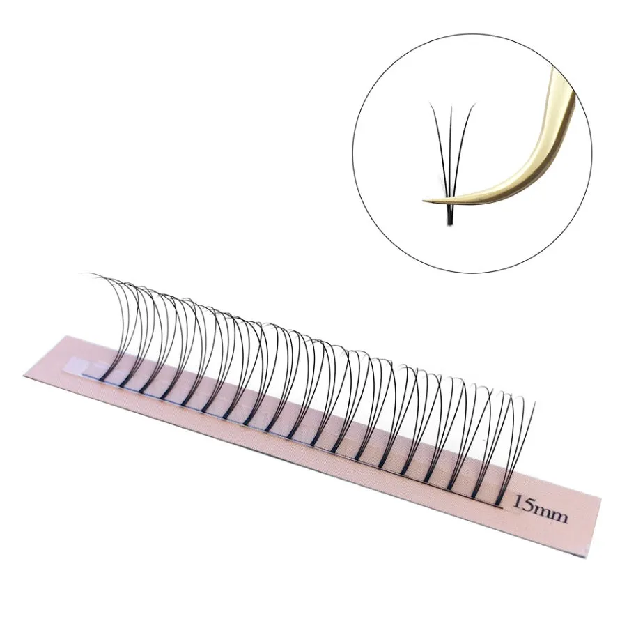 3D premade volume Eyelash Extensions fans, C/0.07/MIX