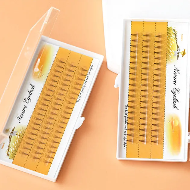 7D effect cluster eyelashes, LUXURY VOLUME