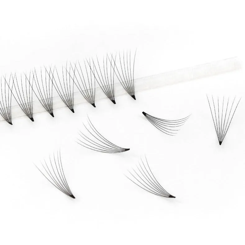 7D effect cluster eyelashes, LUXURY VOLUME