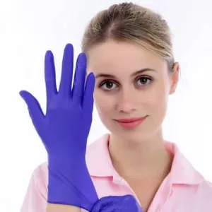 Abena nitrile gloves INDIGO, size L, 50 pieces