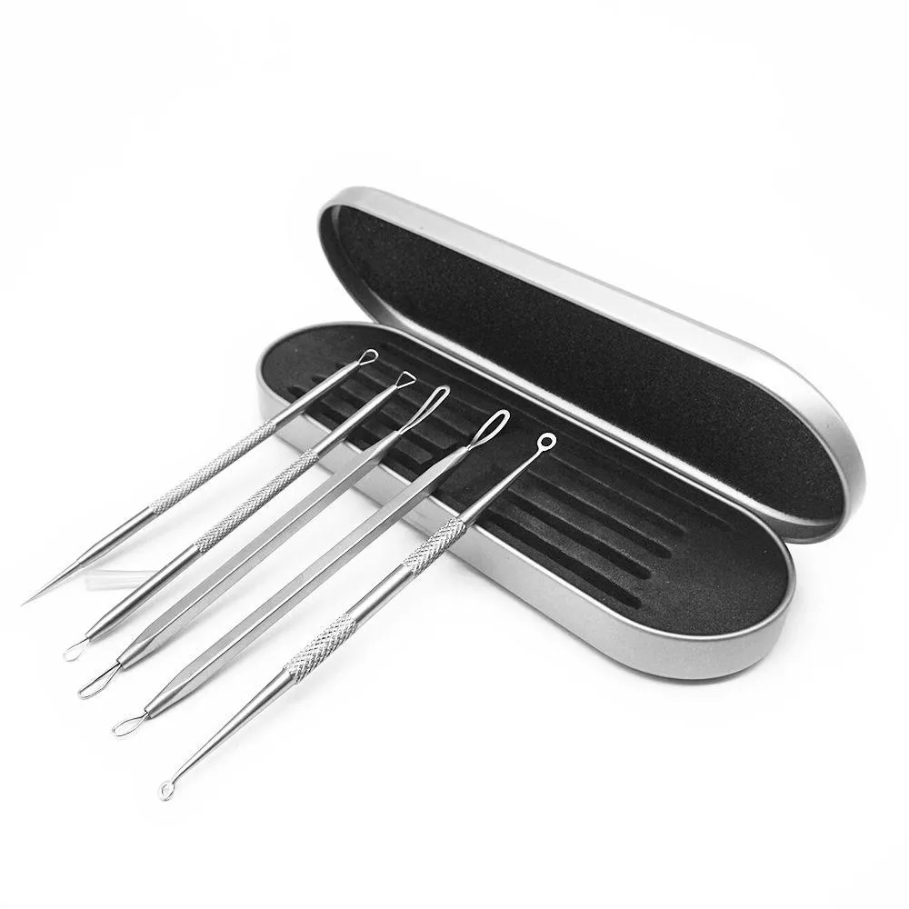 American Best  Blackhead Remover Tool, Pimple Popper Tool Kit, Blackhead Extractor Tool For Face