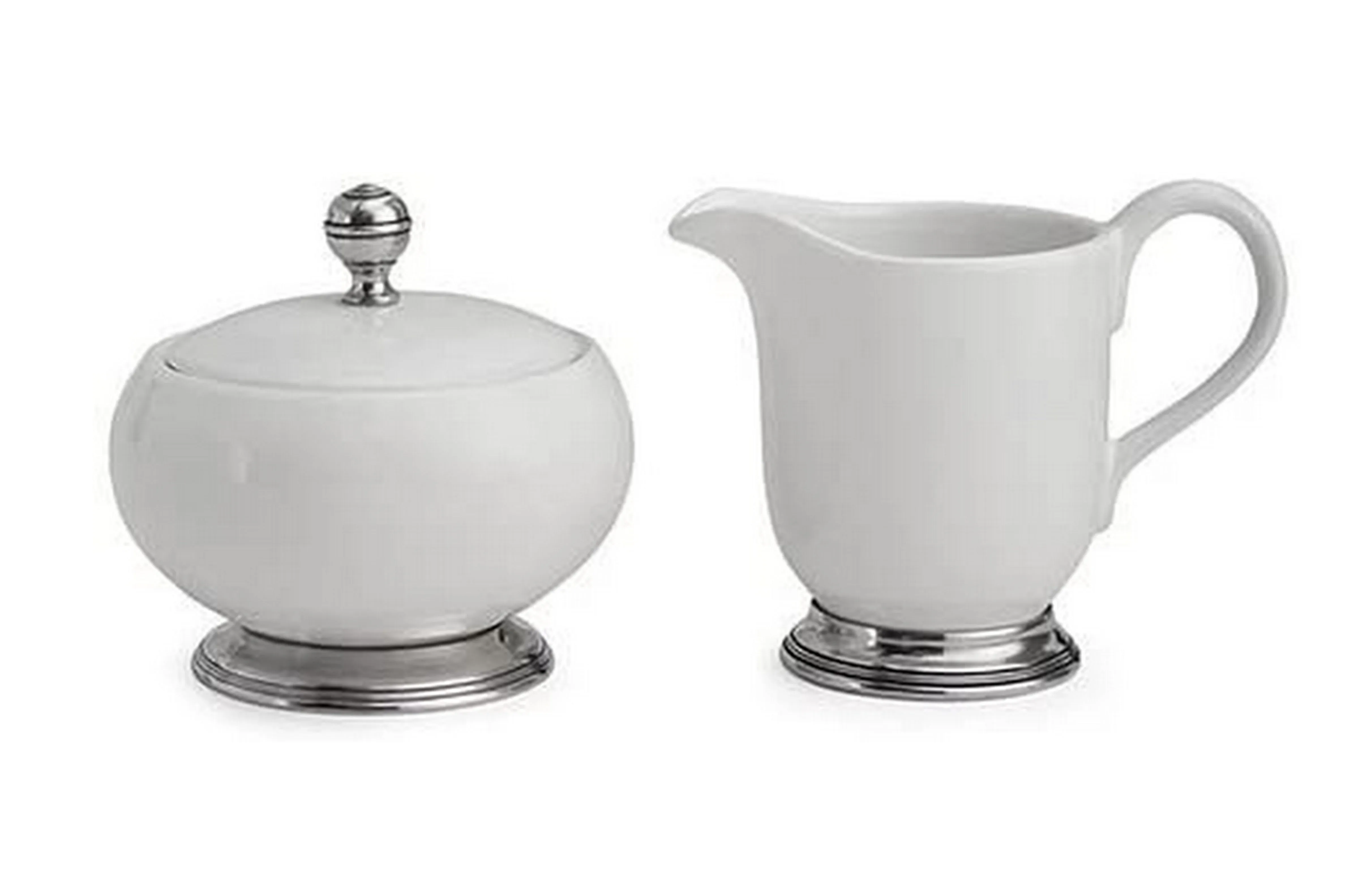 Arte Italica Tuscan Sugar & Creamer Set, White