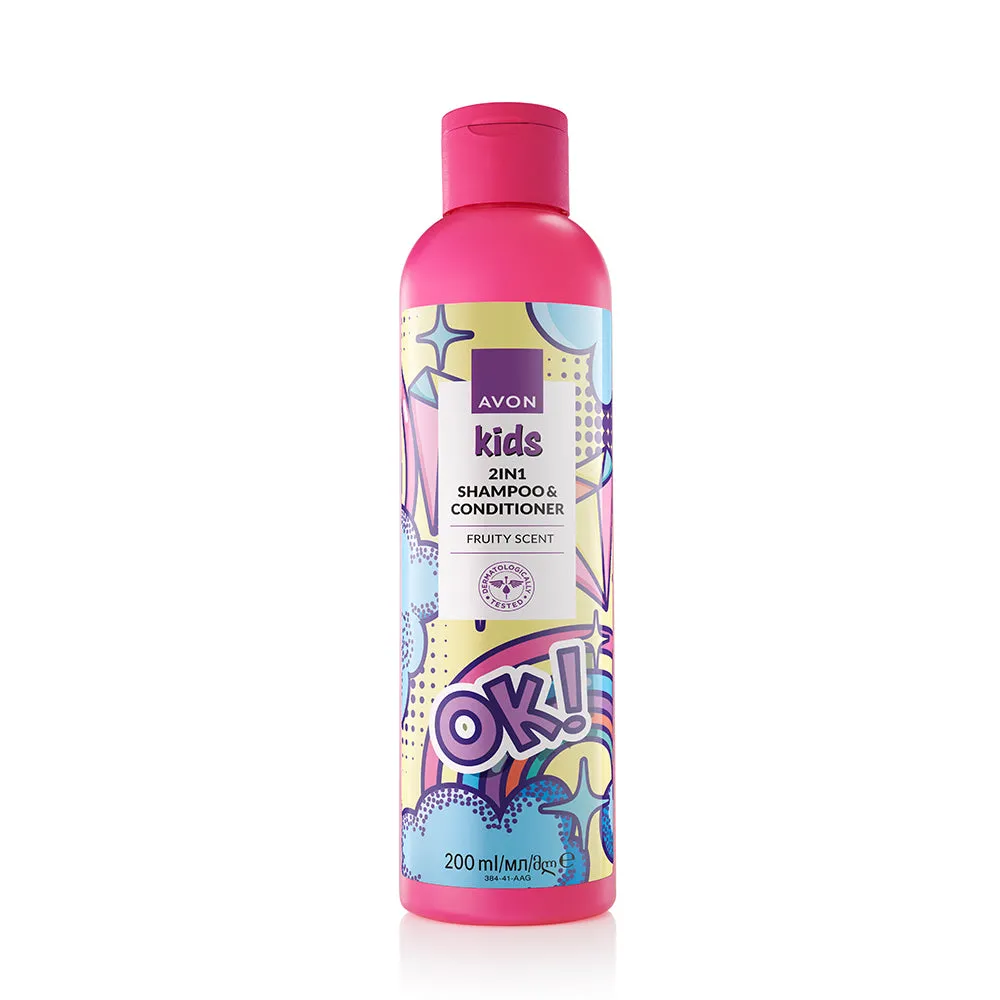 Avon Kids 2-In-1 Shampoo & Conditioner - 200ml