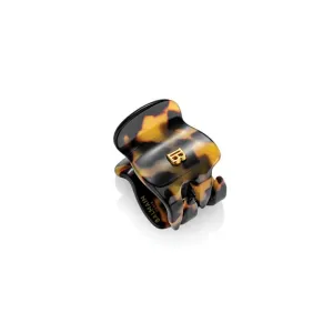 Balmain 18k Gold Plated Pince A Cheveux Tortoise Extra Small