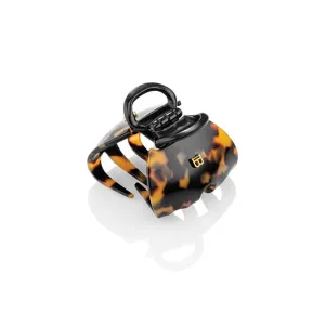 Balmain 18k Gold Plated Pince A Cheveux Tortoise Imperiale