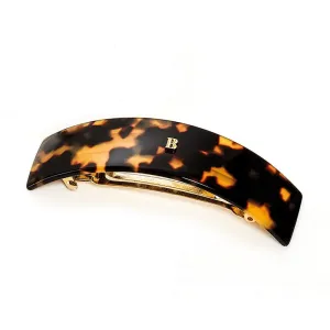 Balmain Barrette Pour Cheveux Large Tortoise Shell