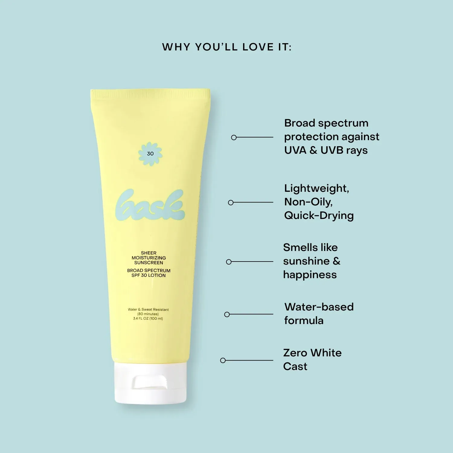 Bask SPF 30 LOTION