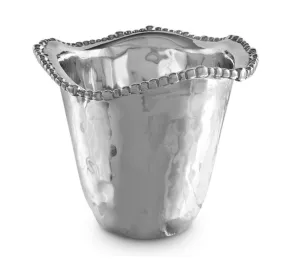 Beatriz Ball Organic Pearl Orlando Ice Bucket-Vase, Metallic