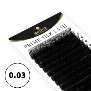 Beautier eyelash extensions MIX - 0.03 - B, C or D