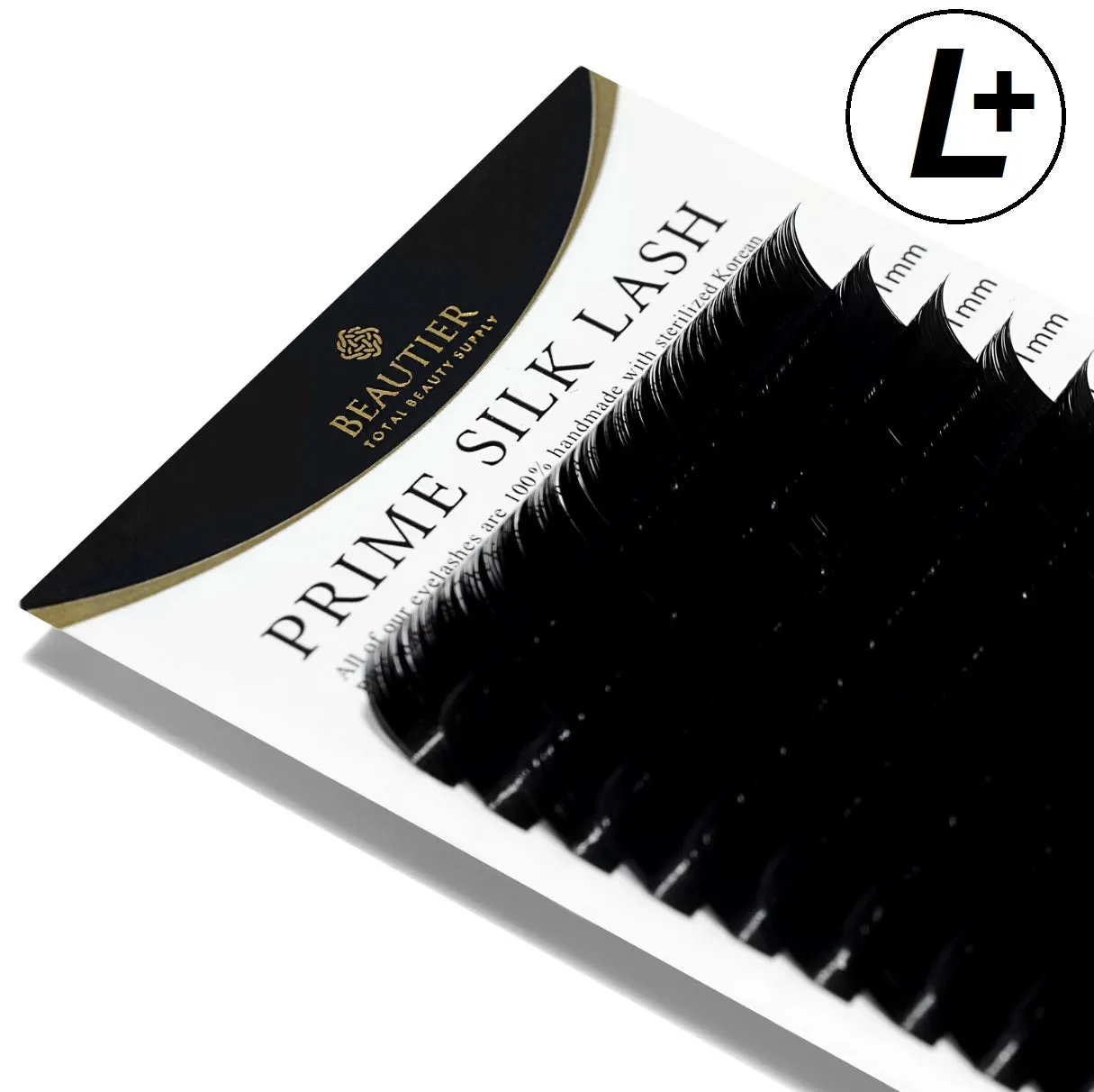 Beautier eyelash extensions ONE SIZE 0.07 - 0.10, L  shape