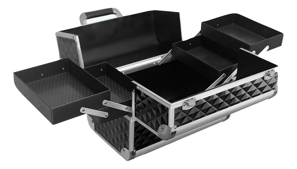 Beauty suitcase 3D design M2 size, BLACK
