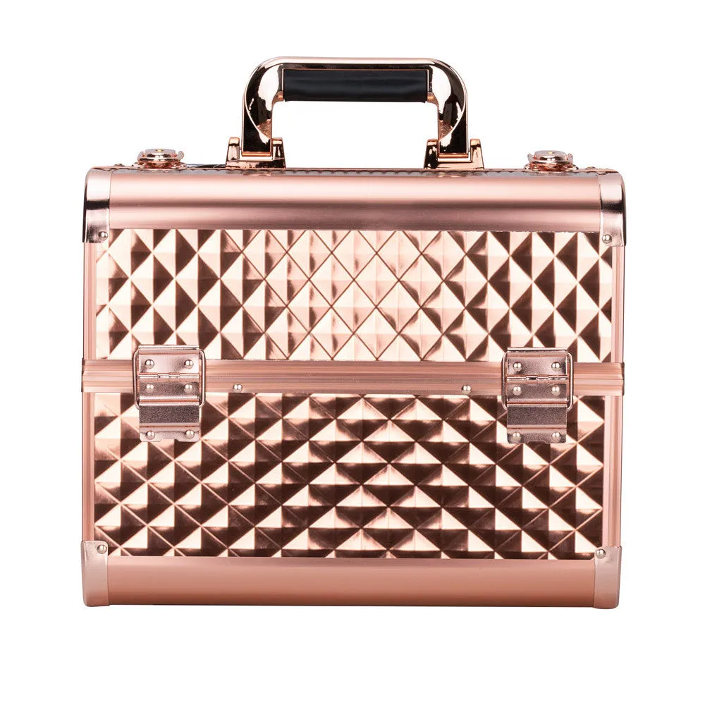 Beauty suitcase 3D design M2 size, ROSE GOLD