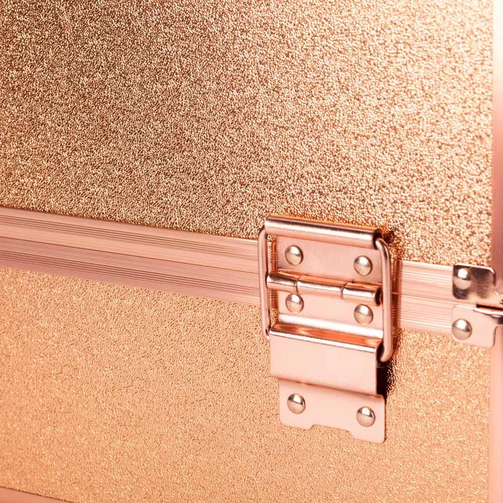 Beauty suitcase S size, ROSE GOLD MATT