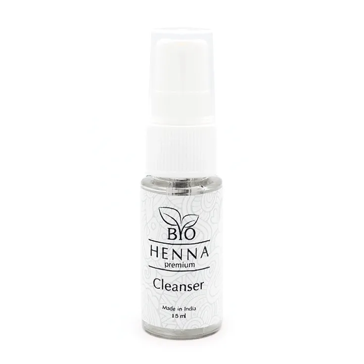 Bio Henna for eyebrow biotattoo, CLEANSER 15 ml