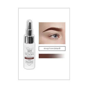 Bio Henna powder for brows bio tattoo, CHESTNUT 10g