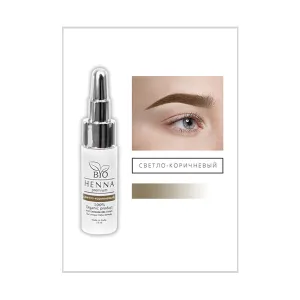 Bio Henna powder for brows bio tattoo, LIGHT BROWN 10g