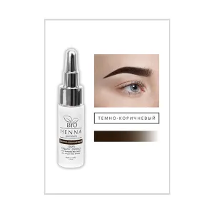 Bio Henna powder for brows biotattoo, DARK BROWN 10g