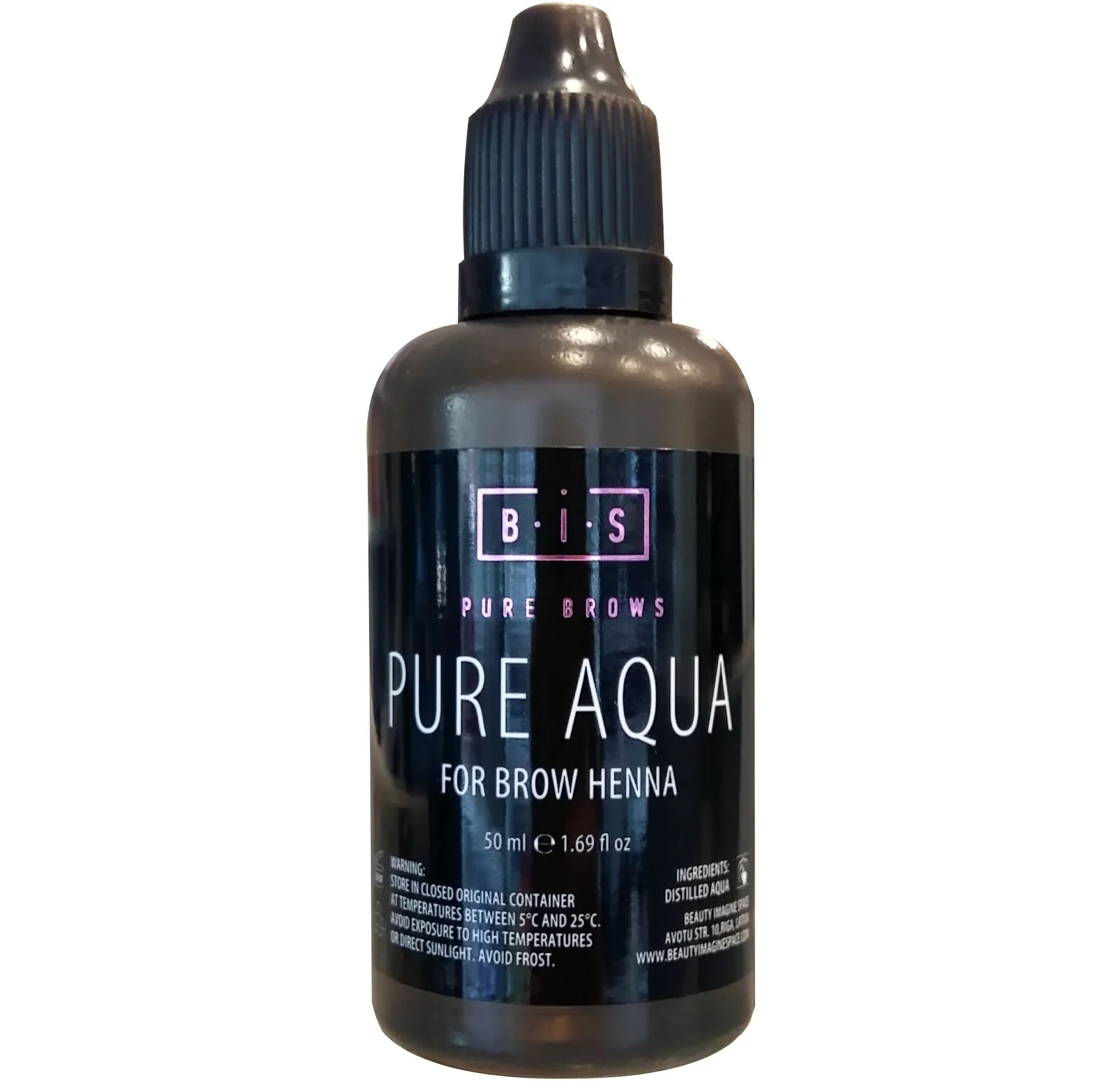 BIS Pure Brows Aqua for brow biotatoo HENNA, 50 ml