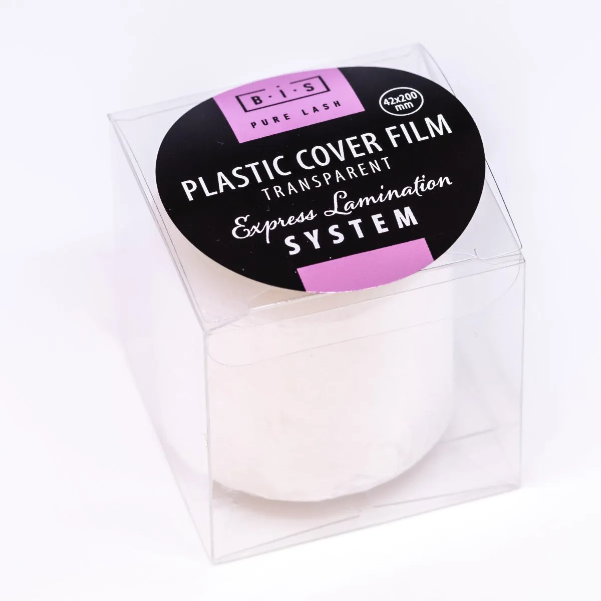 BIS Pure Brows plastic barrier film wrap for lash & brow treatments