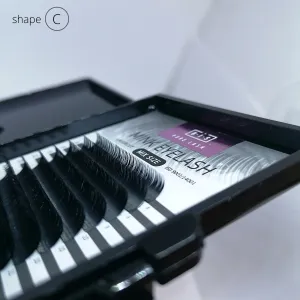 BIS Pure Lash FLAT eyelash extensions 16 lines, C-MIX