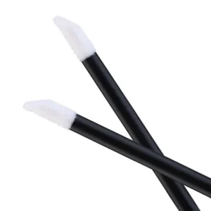 BIS Pure Lash lint free brush applicators, BLACK