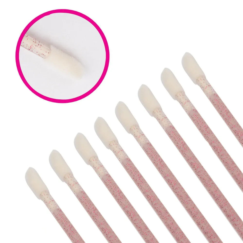 BIS Pure Lash lint free brush applicators, different colors
