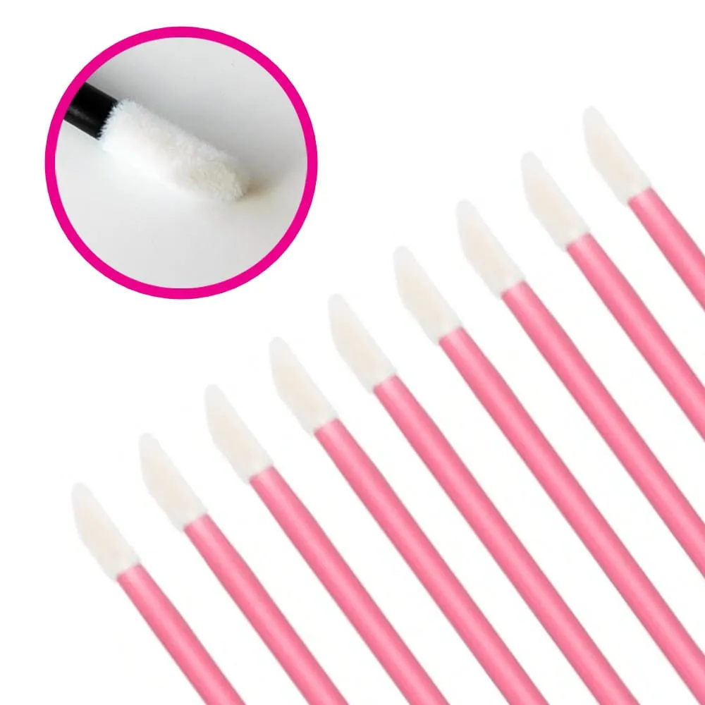 BIS Pure Lash lint free brush applicators, different colors