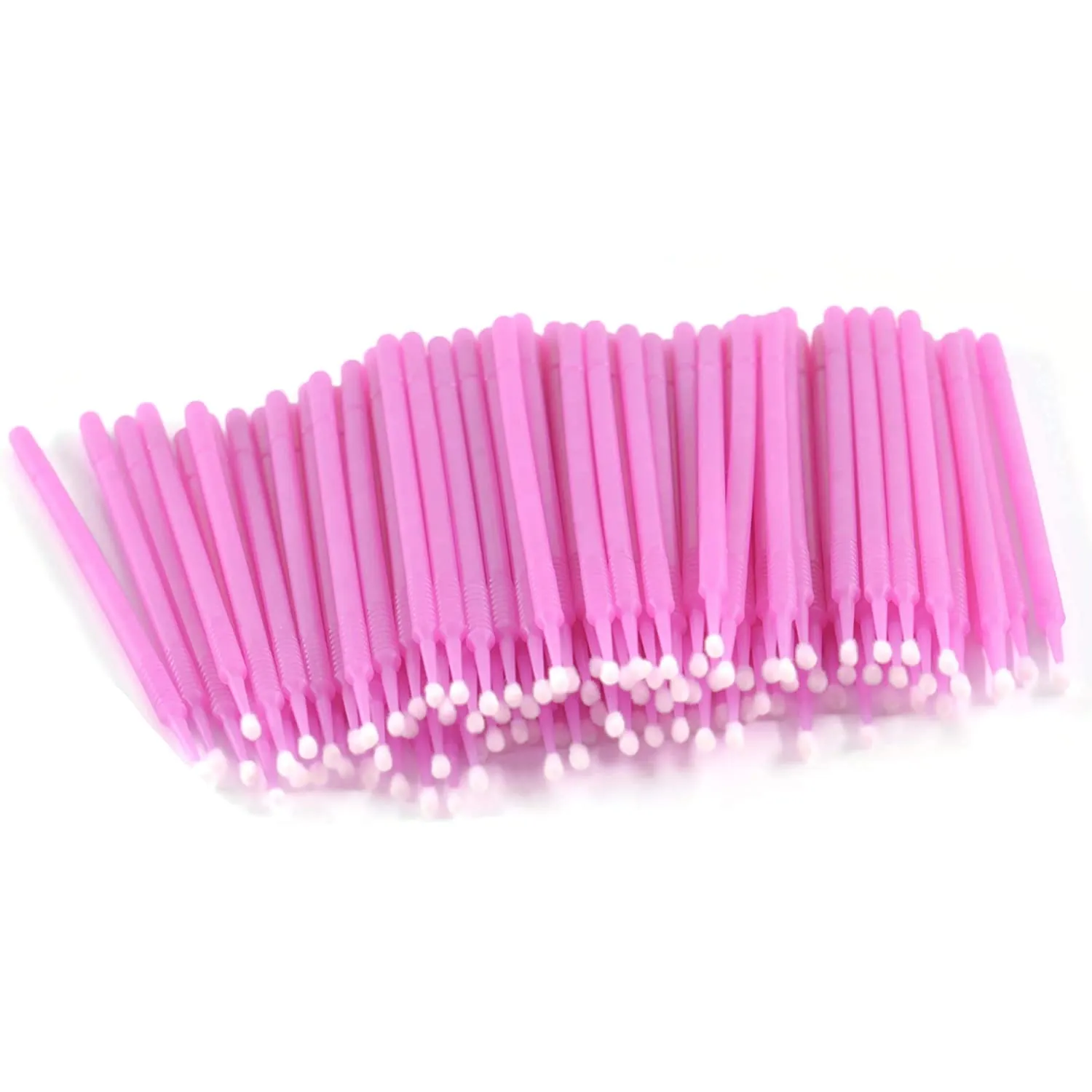 BIS Pure Lash microswabs long microbrushes, 100pcs