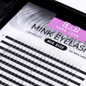 BIS Pure Lash premade 3D Volume fans, 12mm/0.07/C/16 lines