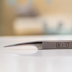 BIS Pure Lash straight Tweezers for eyelash extensions F type, PL102