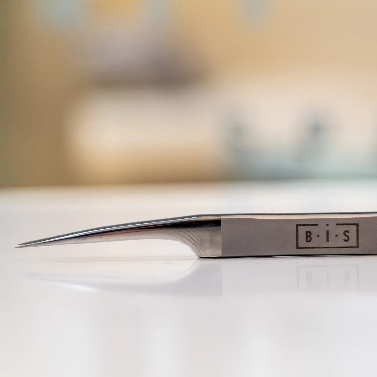 BIS Pure Lash straight Tweezers for eyelash extensions F type, PL102