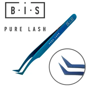 BIS Pure Lash Tweezers for eyelash extensions BLUE, different types