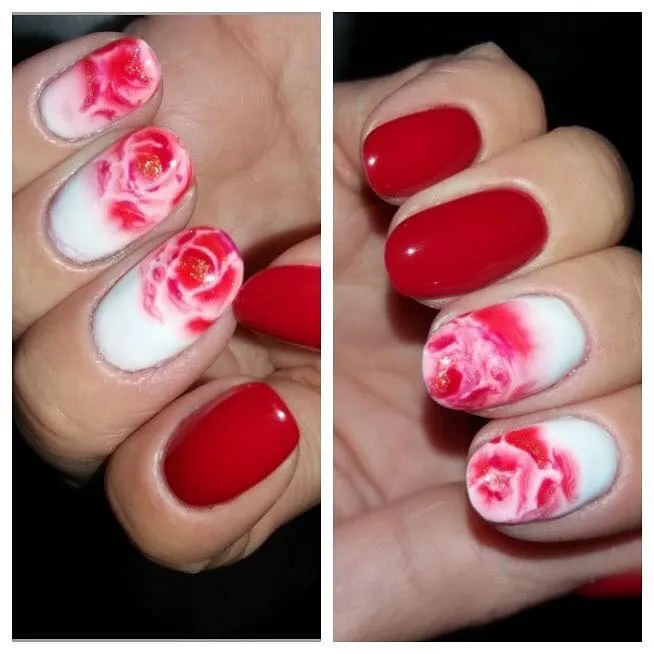 BIS Pure Nails Aquarelle Watercolor Design Drop Gel, BRIGHT PINK