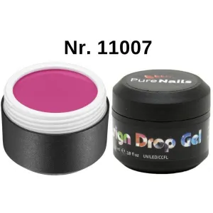BIS Pure Nails Aquarelle Watercolor Design Drop Gel, BRIGHT PINK