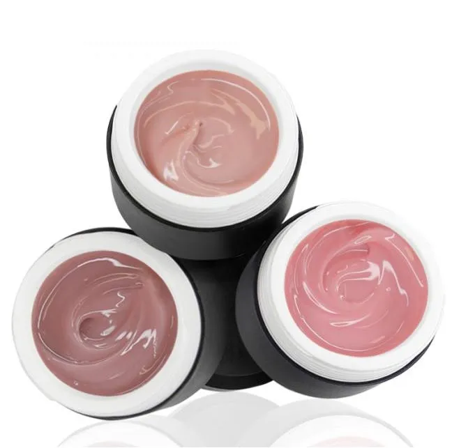 BIS Pure Nails Camouflage Builder Gel for nail modeling & extension PINK, 15 ml