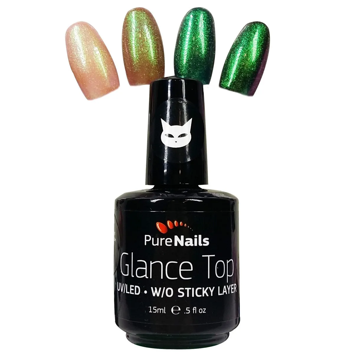 BIS Pure Nails Chameleon UV/LED gel TOP no wipe 2737, 15 ml