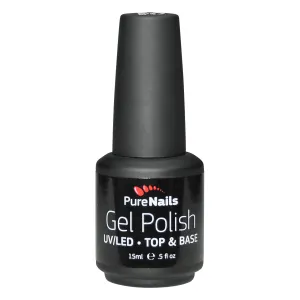 BIS Pure Nails Design UV/LED gel polish TOP & BASE 2in1, 15ml / 10ml / 7.5ml