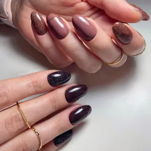 BIS Pure Nails FLASHING LIGHTS gel polish 15 ml, Black Pearl 205