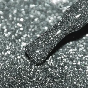 BIS Pure Nails FLASHING LIGHTS gel polish 15 ml, Silver Moon 166
