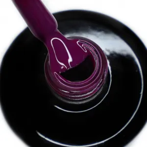 BIS Pure Nails gel polish 15 ml, 2206 Dark Plum