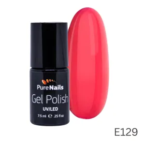 BIS Pure Nails gel polish 7.5 ml, BIKINI PINK E129