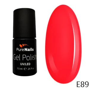 BIS Pure Nails gel polish 7.5 ml, SHINY STRAWBERRY E89