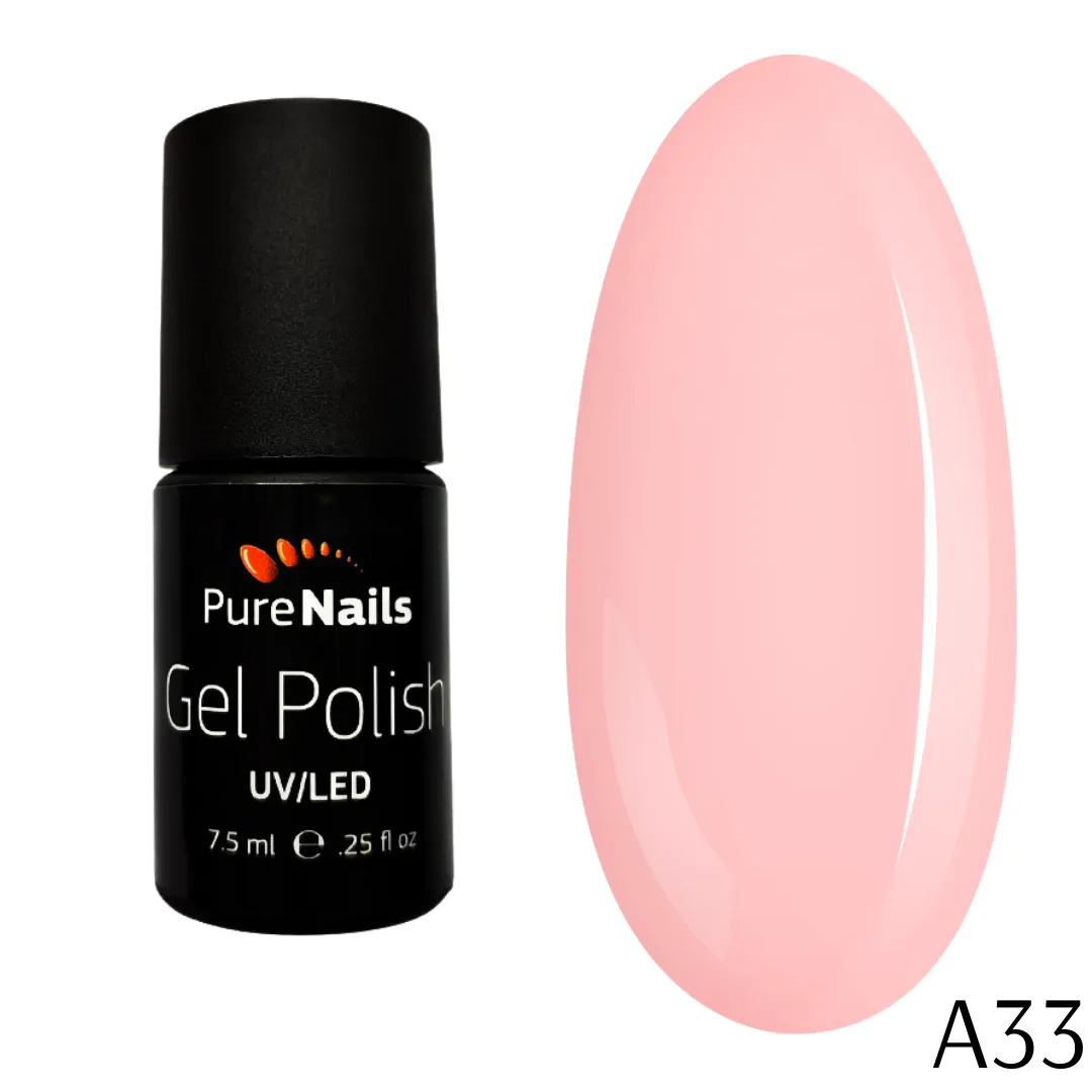BIS Pure Nails gel polish 7.5 ml, VINTAGE ROSE A33