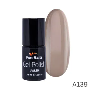 BIS Pure Nails gel polish 7.5 ml, WARM GREY A139