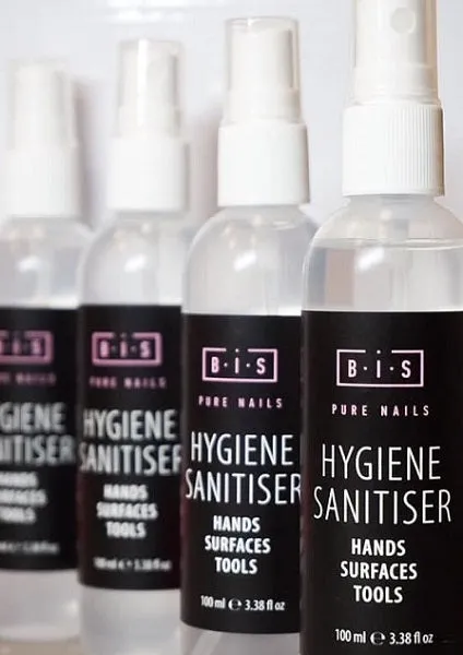 BIS Pure Nails hygiene sanitizer, 100 ml