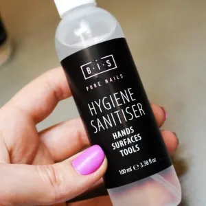 BIS Pure Nails hygiene sanitizer spray, 100 or 250 ml