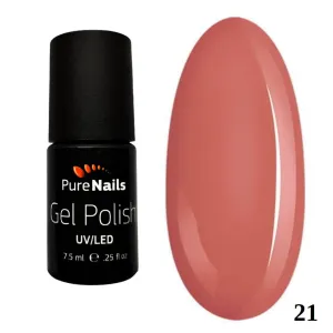 BIS Pure Nails ONE STEP gel polish 7.5 ml, BURNT CARAMEL 21