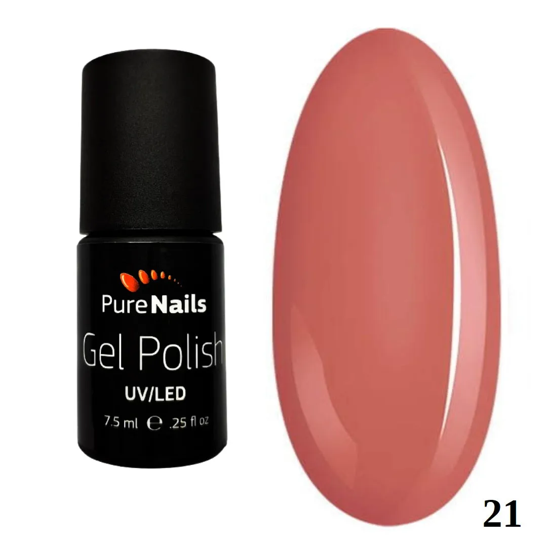 BIS Pure Nails ONE STEP gel polish 7.5 ml, BURNT CARAMEL 21