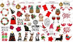 BIS Pure Nails slider nail design sticker decal WINTER
